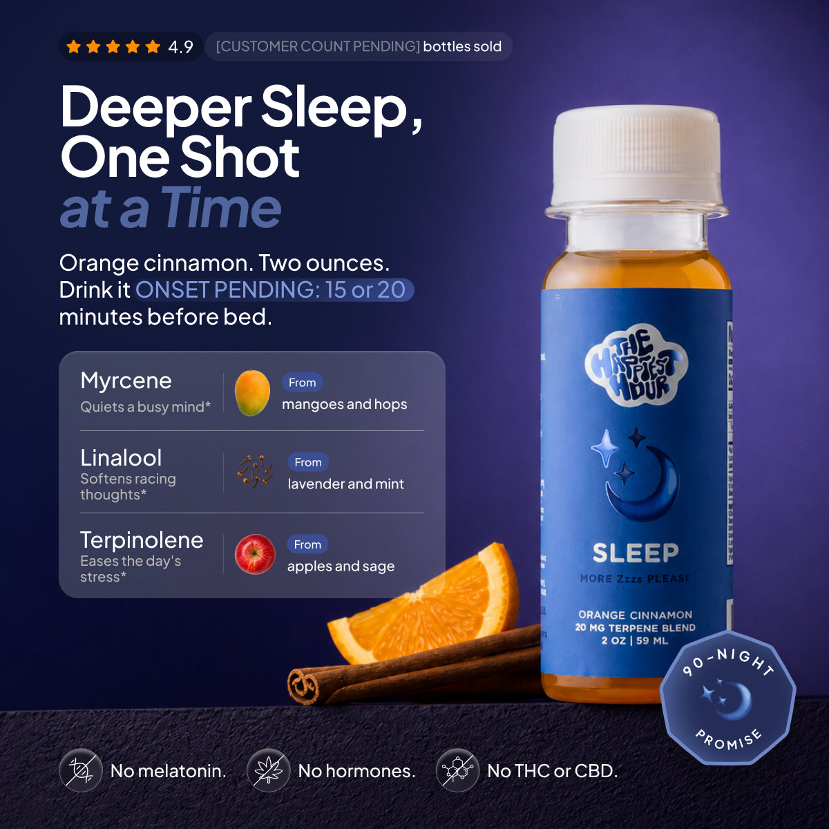 SLEEP - Terpene Shots
