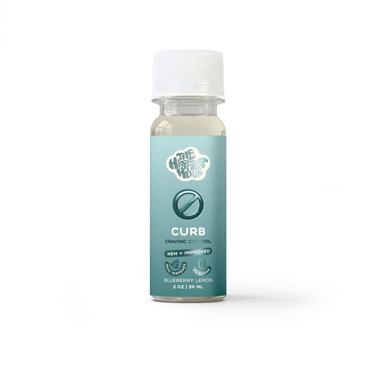 CURB shot bottle