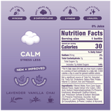 CALM nutrition facts
