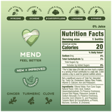 MEND nutrition facts