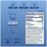 SLEEP nutrition facts