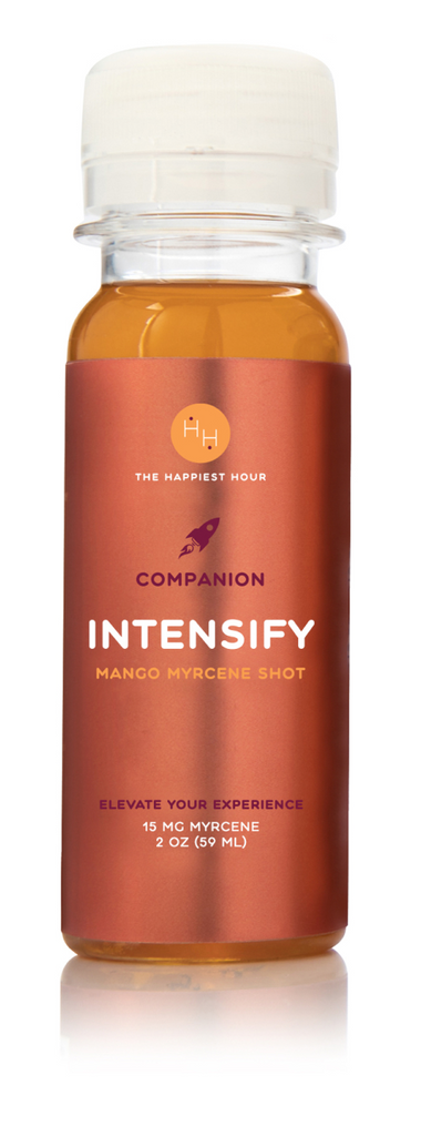 Intensify - Mango Mycrene Terpene-Infused Shot by The Happiest Hour
