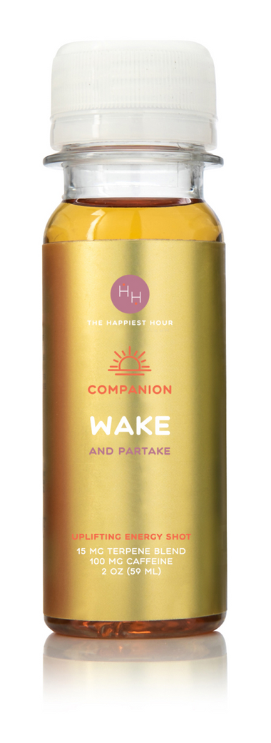 Wake and Partake Terpene-Infused Energy Shot by The Happiest Hour