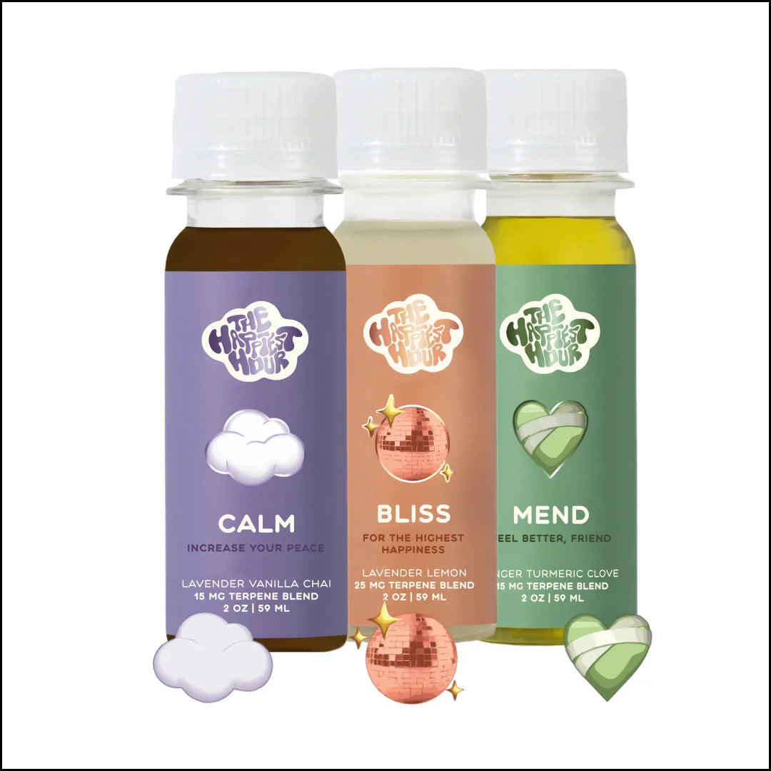 CALM + BLISS + MEND BUNDLE (12 PACKS)